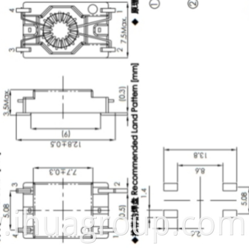 EMI power coil